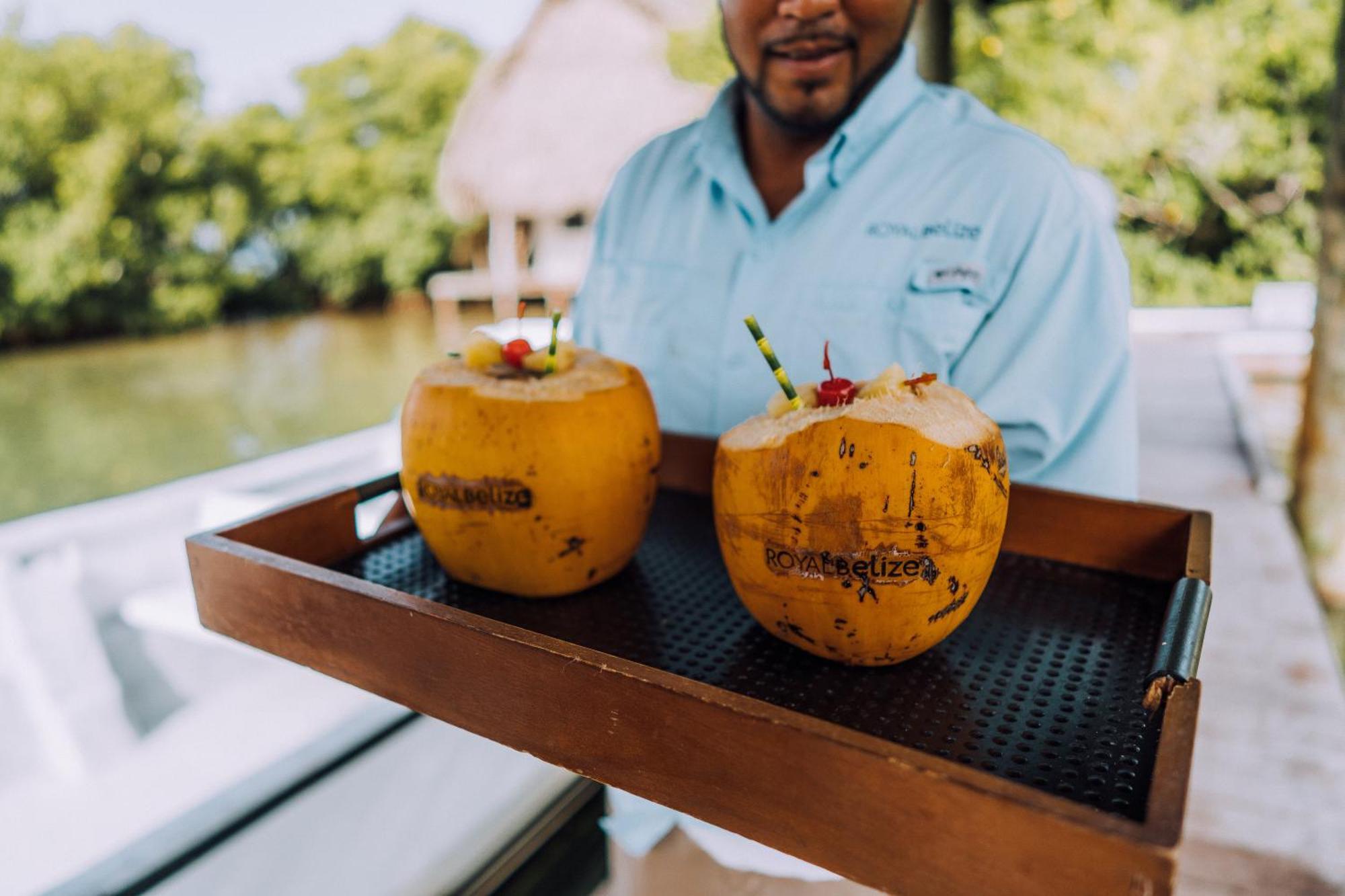 فندق Royal Belize Thatch Caye المظهر الخارجي الصورة